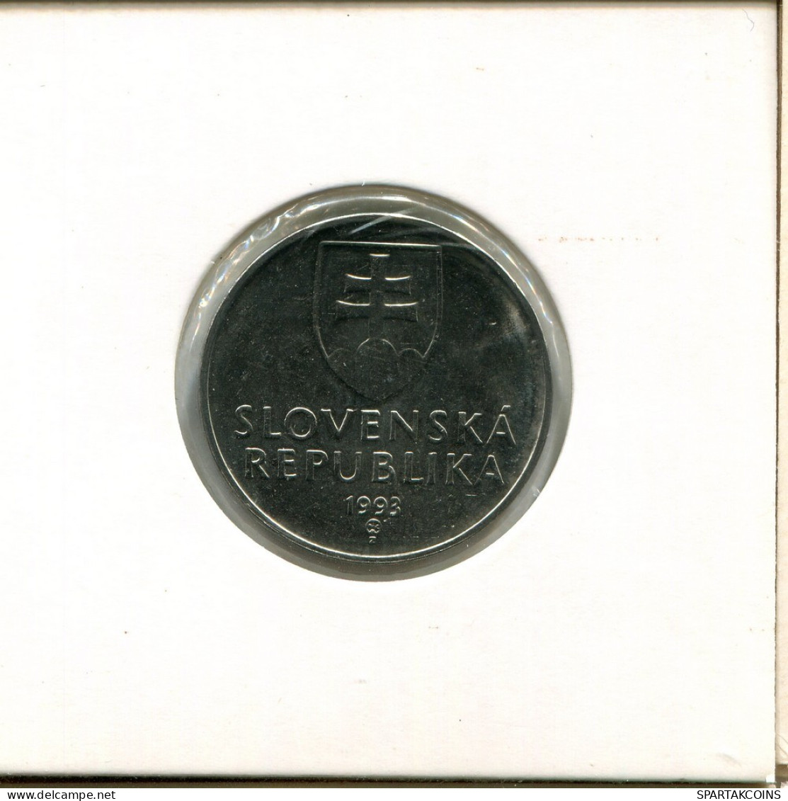 2 KORUN 1993 ESLOVAQUIA SLOVAKIA Moneda #AR384.E.A - Slovaquie