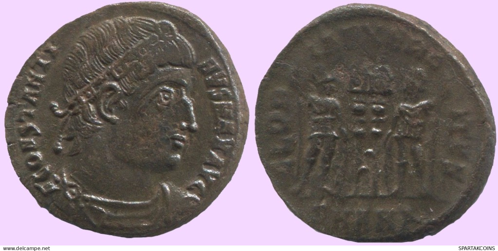Authentische Antike Spätrömische Münze RÖMISCHE Münze 2.2g/18mm #ANT2333.14.D.A - The End Of Empire (363 AD Tot 476 AD)
