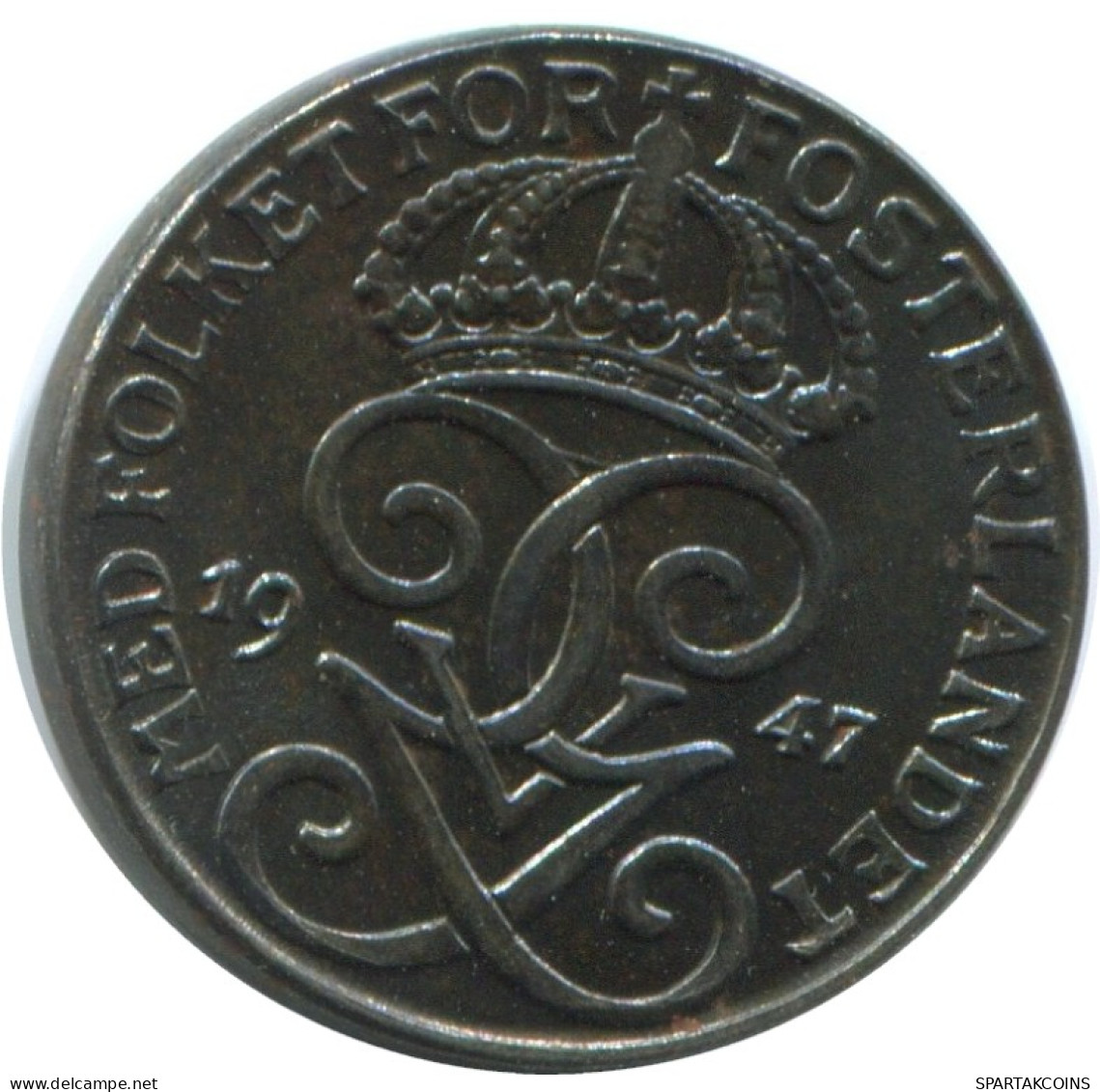 1 ORE 1947 SUECIA SWEDEN Moneda #AD305.2.E.A - Suède