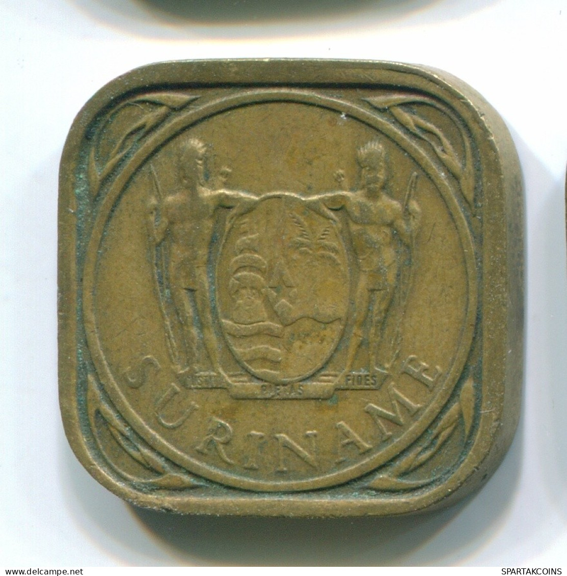 5 CENTS 1966 SURINAME Netherlands Nickel-Brass Colonial Coin #S12732.U.A - Surinam 1975 - ...