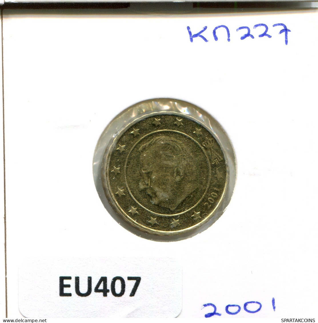 10 EURO CENTS 2001 BÉLGICA BELGIUM Moneda #EU407.E.A - Belgium