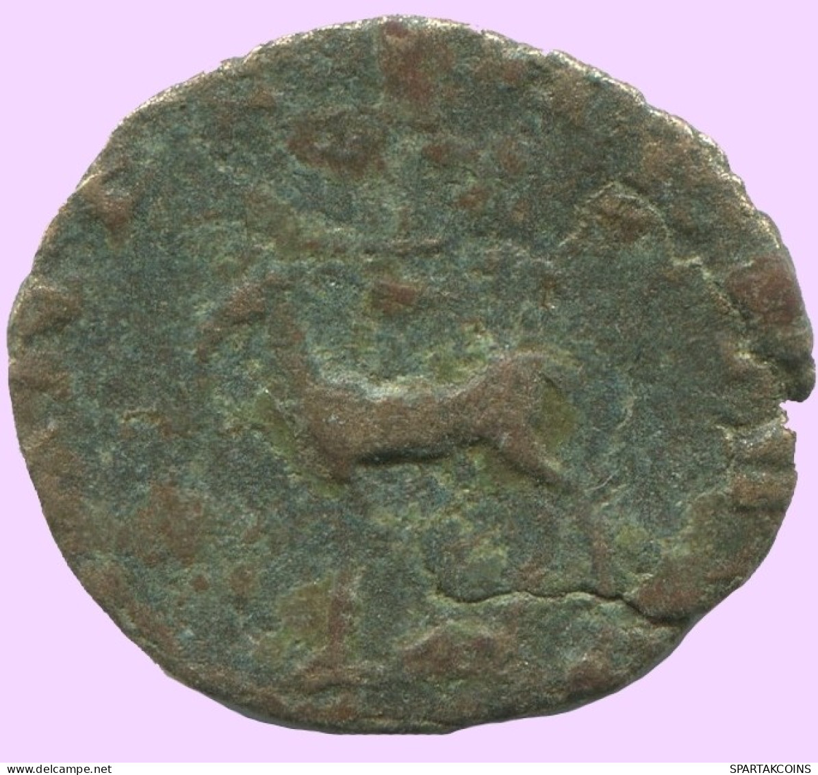 LATE ROMAN IMPERIO Follis Antiguo Auténtico Roman Moneda 1.3g/17mm #ANT2082.7.E.A - The End Of Empire (363 AD To 476 AD)