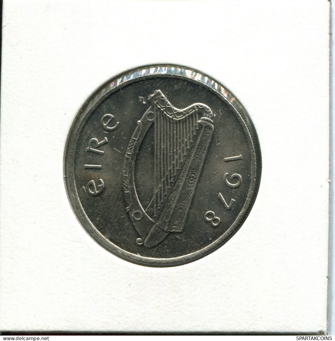 10 PENCE 1978 IRLAND IRELAND Münze #AX116.D.A - Irlande
