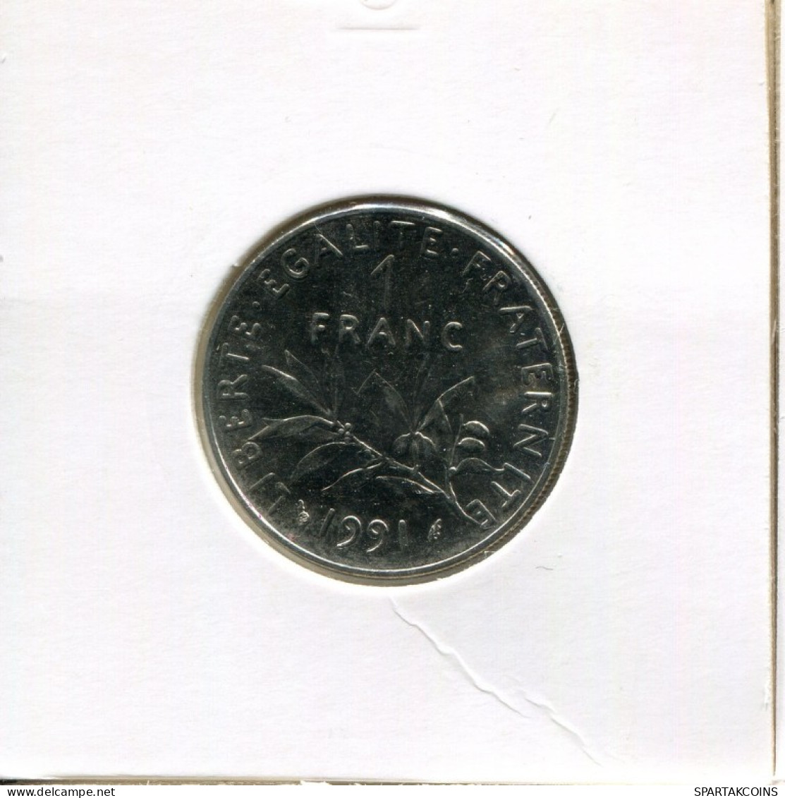 1 FRANC 1991 FRANCE Coin French Coin #AK534.U.A - 1 Franc