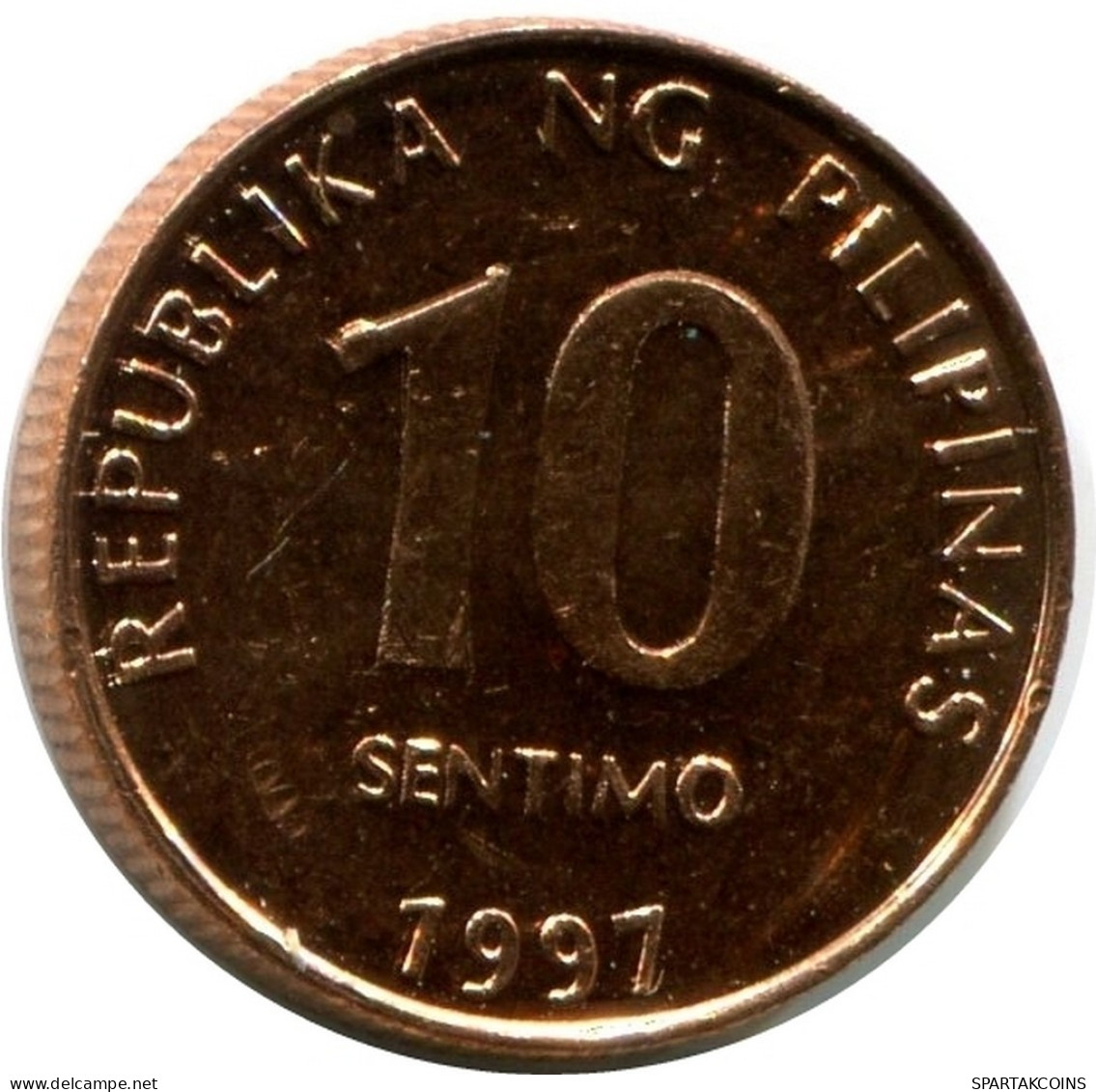 10 CENTIMO 1997 PHILIPPINES UNC Pièce #M10005.F.A - Filippine
