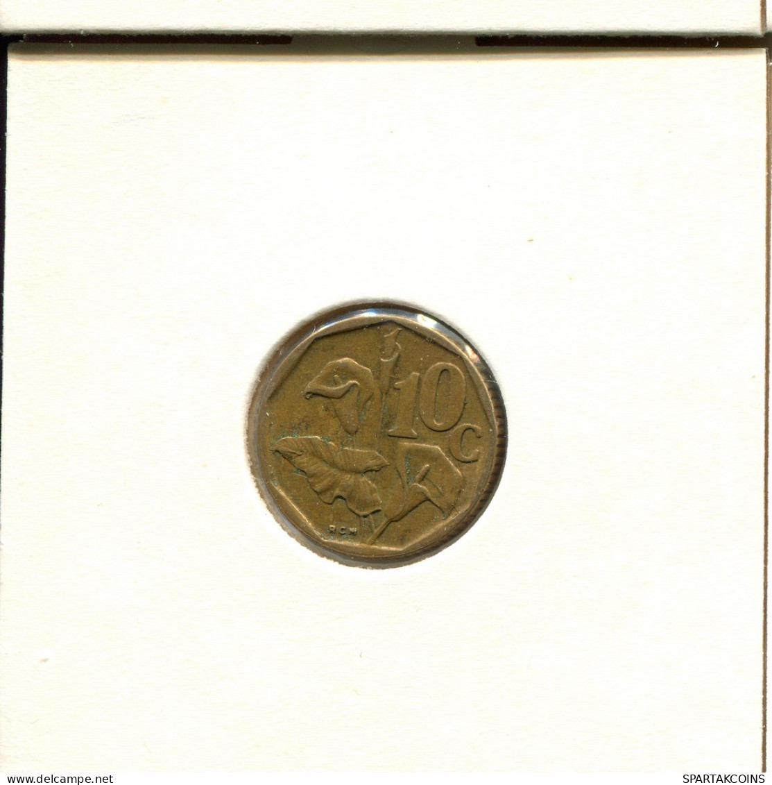 10 CENTS 1995 SÜDAFRIKA SOUTH AFRICA Münze #AT141.D.A - Südafrika