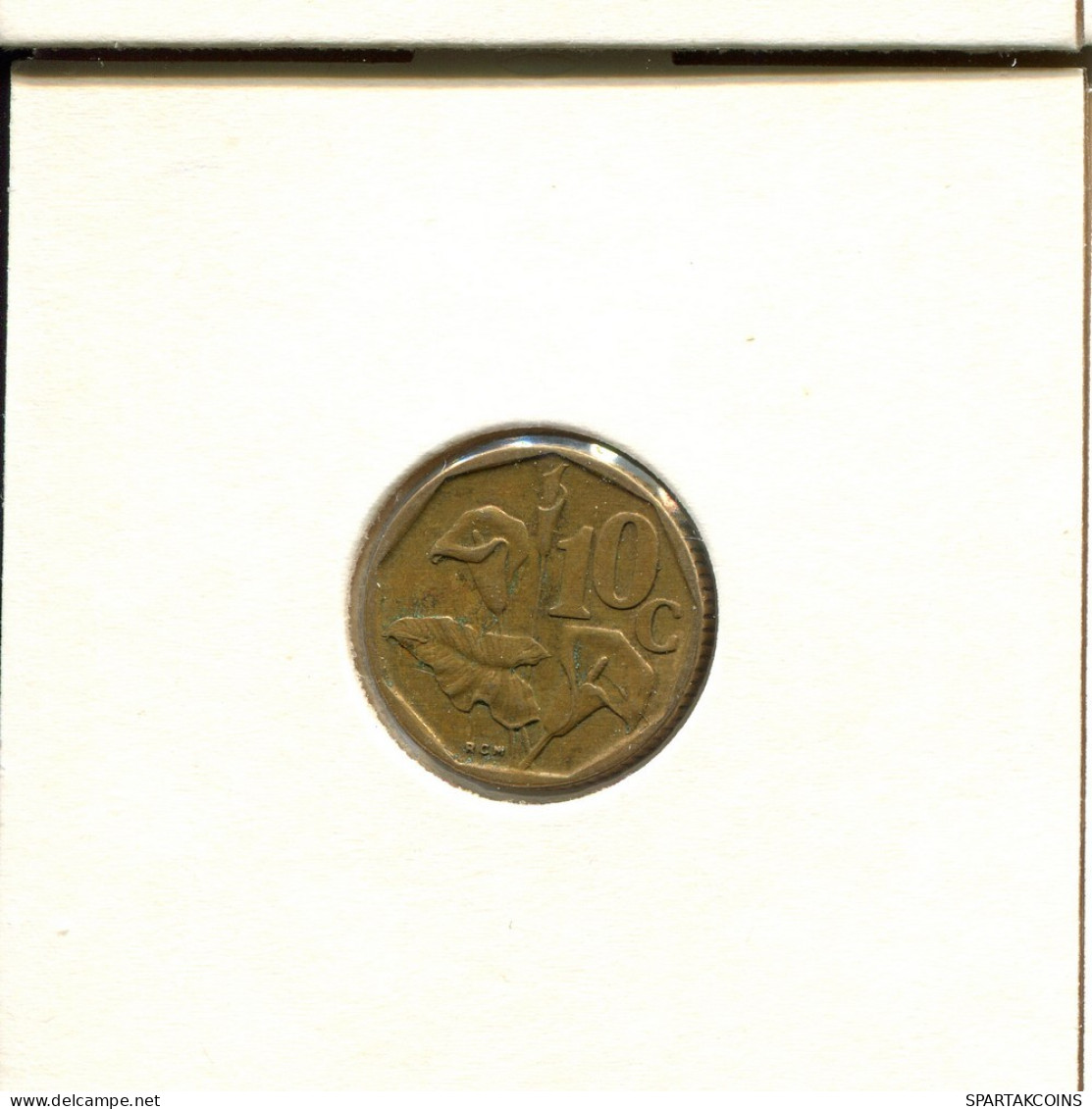 10 CENTS 1995 SÜDAFRIKA SOUTH AFRICA Münze #AT141.D.A - Sud Africa