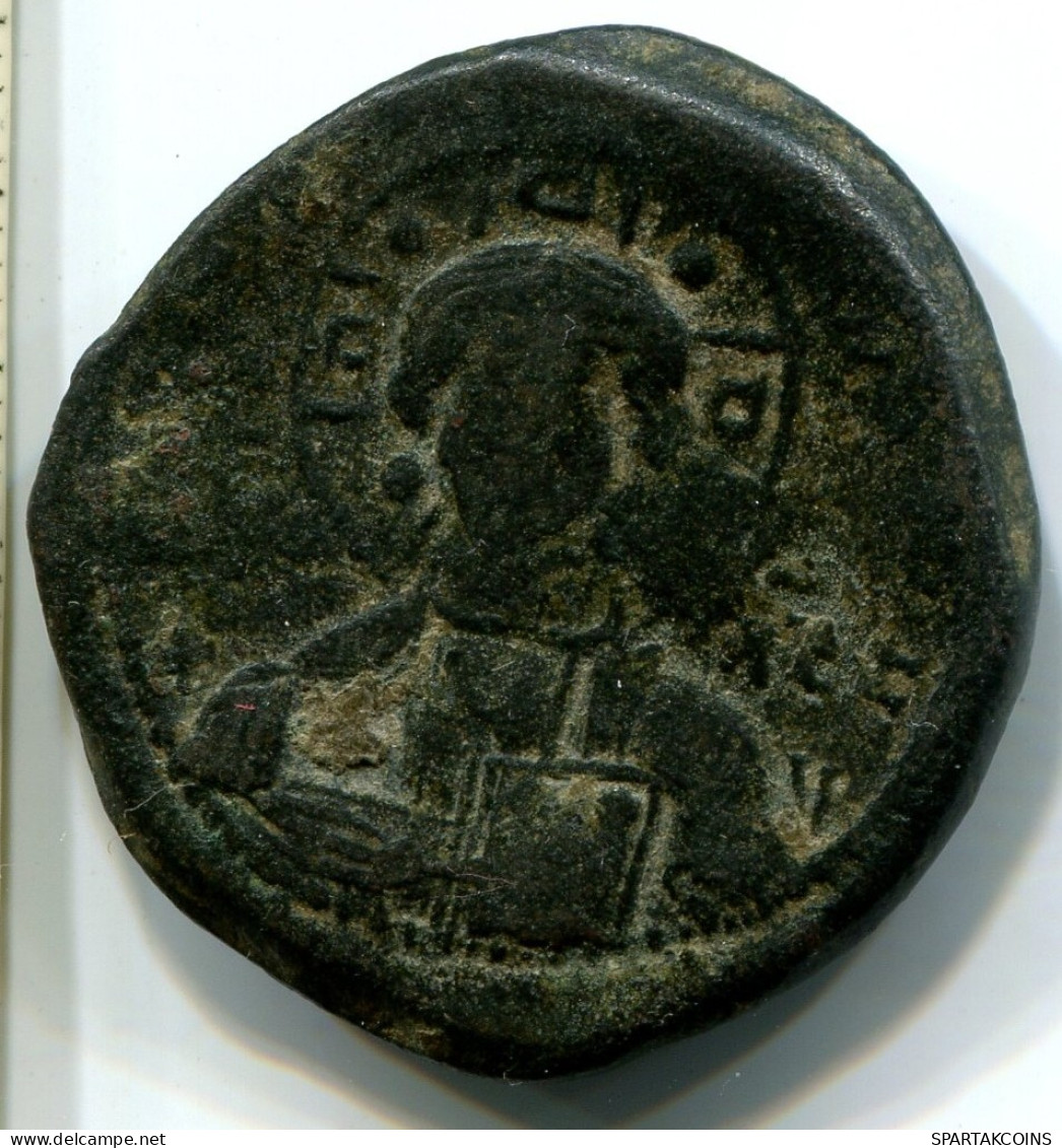 ROMANUS III 1028/34 AD ANONYMOUS FOLLIS CONSTANTINOPLE BYZANTIN #ANC12175.45.F.A - Bizantinas
