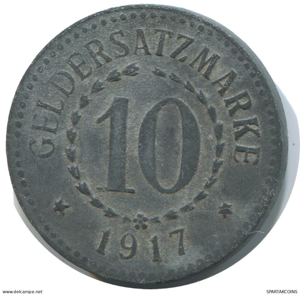 10 PFENNIG 1917 STADT POSEN DEUTSCHLAND Münze GERMANY #AD642.9.D.A - 10 Pfennig