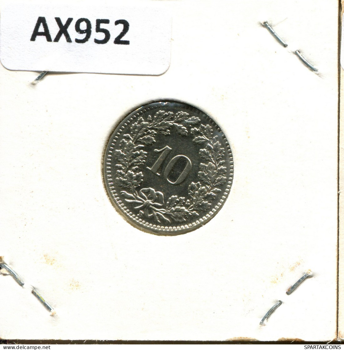 10 RAPPEN 1939 B SUIZA SWITZERLAND Moneda #AX952.3.E.A - Autres & Non Classés