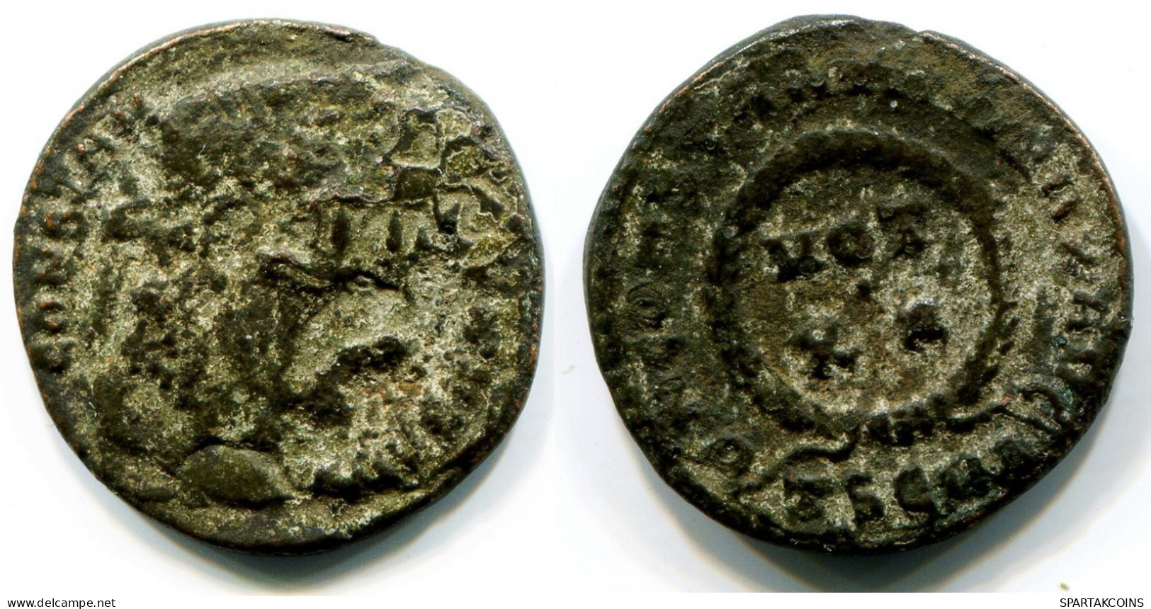 CONSTANTINE I THESSALONICA FROM THE ROYAL ONTARIO MUSEUM #ANC11126.14.E.A - El Imperio Christiano (307 / 363)