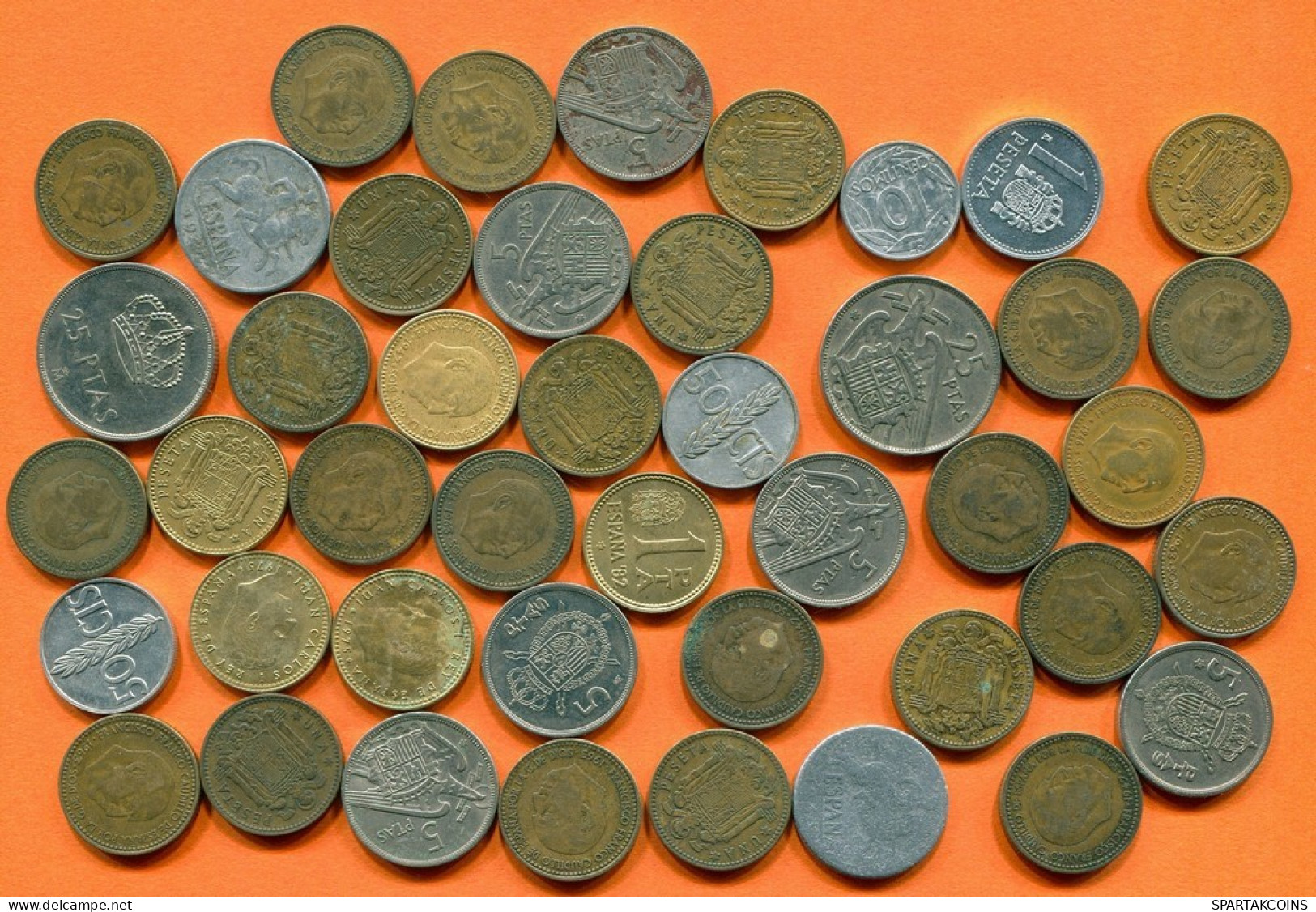 ESPAÑA Moneda SPAIN SPANISH Moneda Collection Mixed Lot #L10252.2.E.A - Other & Unclassified