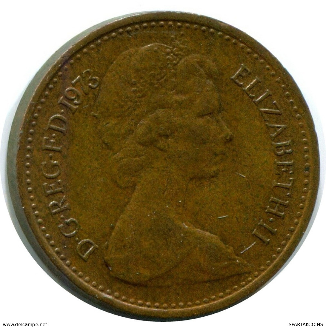 NEW PENNY 1973 UK GRANDE-BRETAGNE GREAT BRITAIN Pièce #AZ052.F.A - 1 Penny & 1 New Penny