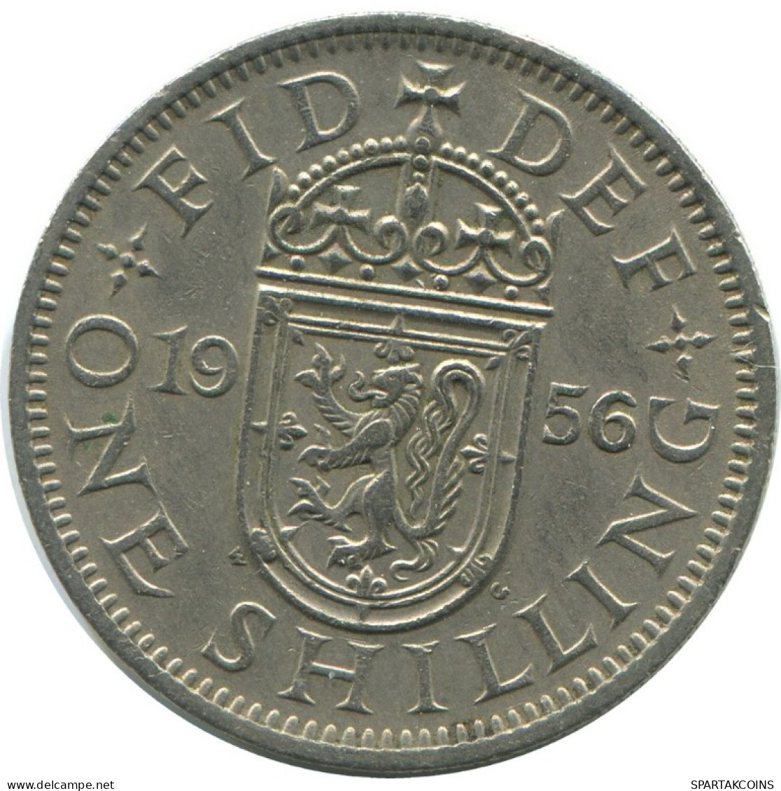 SHILLING 1956 UK GROßBRITANNIEN GREAT BRITAIN Münze #AG996.1.D.A - I. 1 Shilling
