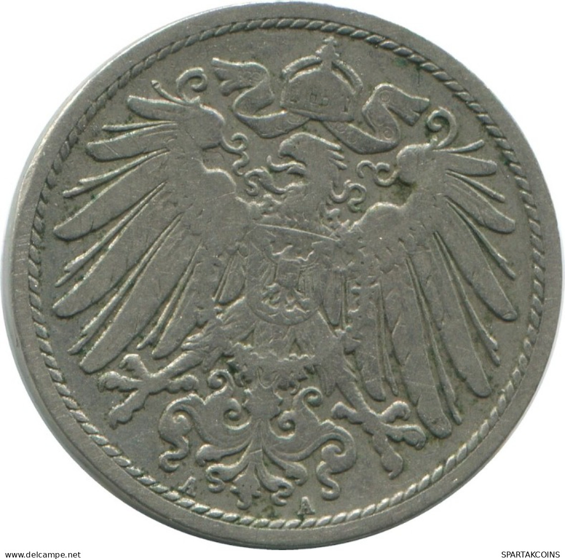 10 PFENNIG 1898 A GERMANY Coin #AE488.U.A - 10 Pfennig