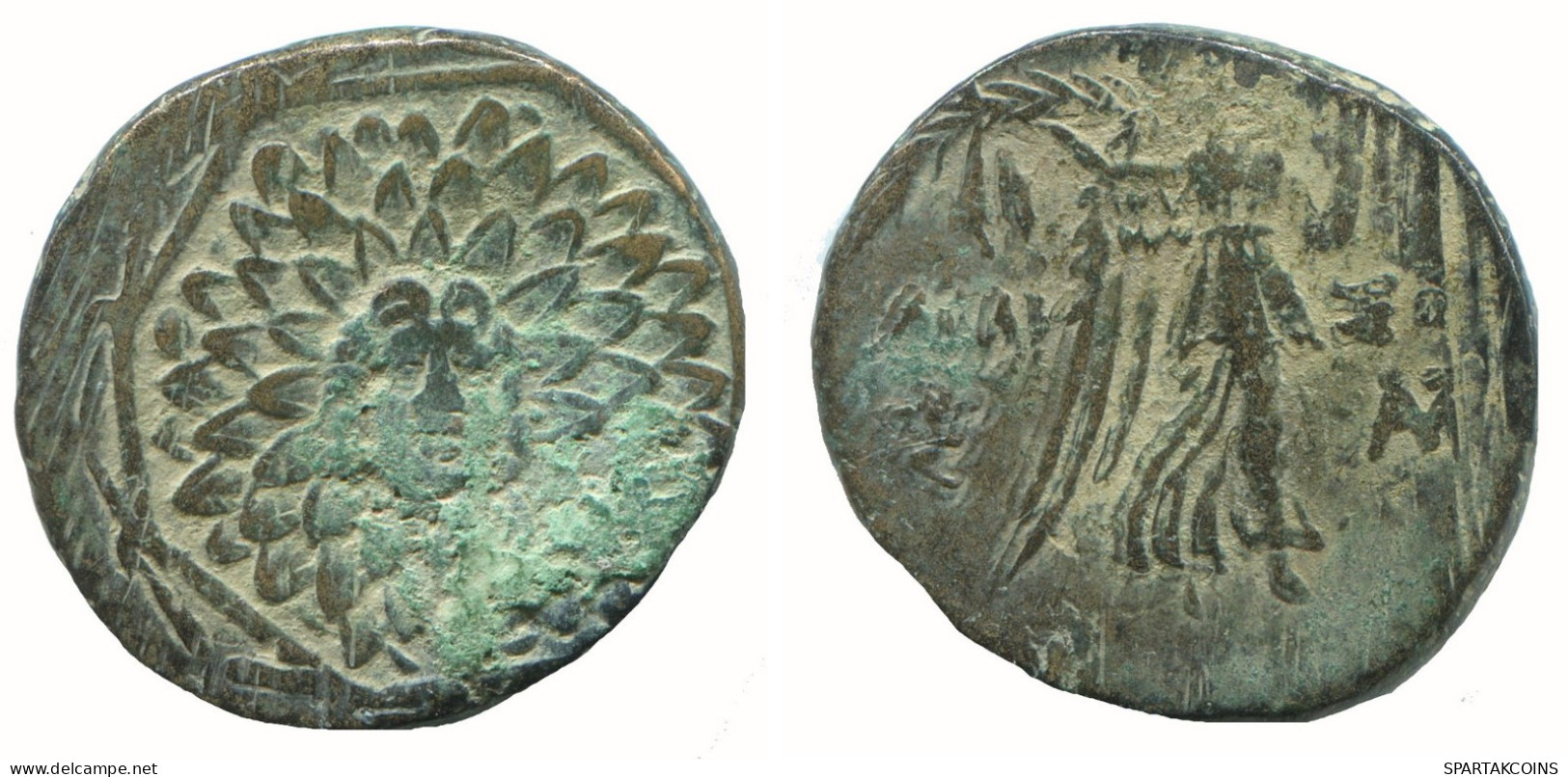 AMISOS PONTOS 100 BC Aegis With Facing Gorgon 7g/22mm #NNN1576.30.E.A - Griekenland