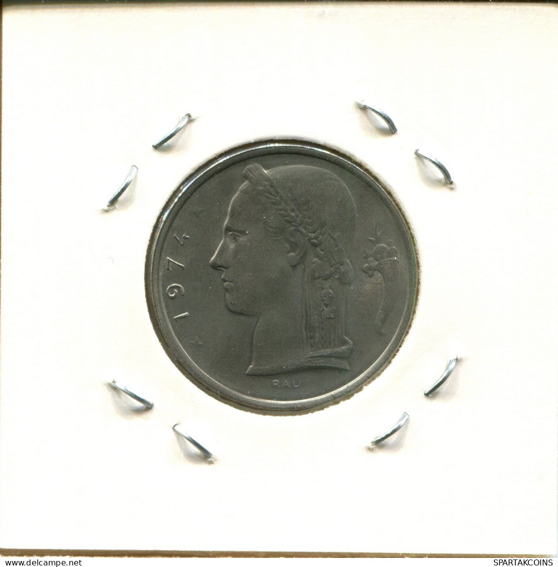 5 FRANCS 1973 DUTCH Text BELGIUM Coin #BA609.U.A - 5 Frank