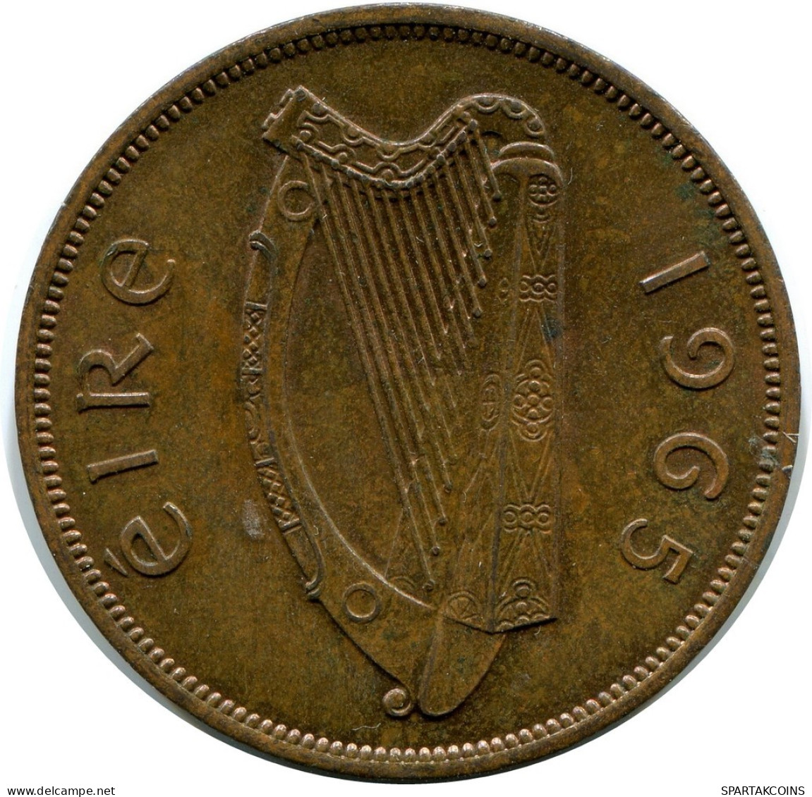 1 PENNY 1965 IRLAND IRELAND Münze #AY661.D.A - Irlande