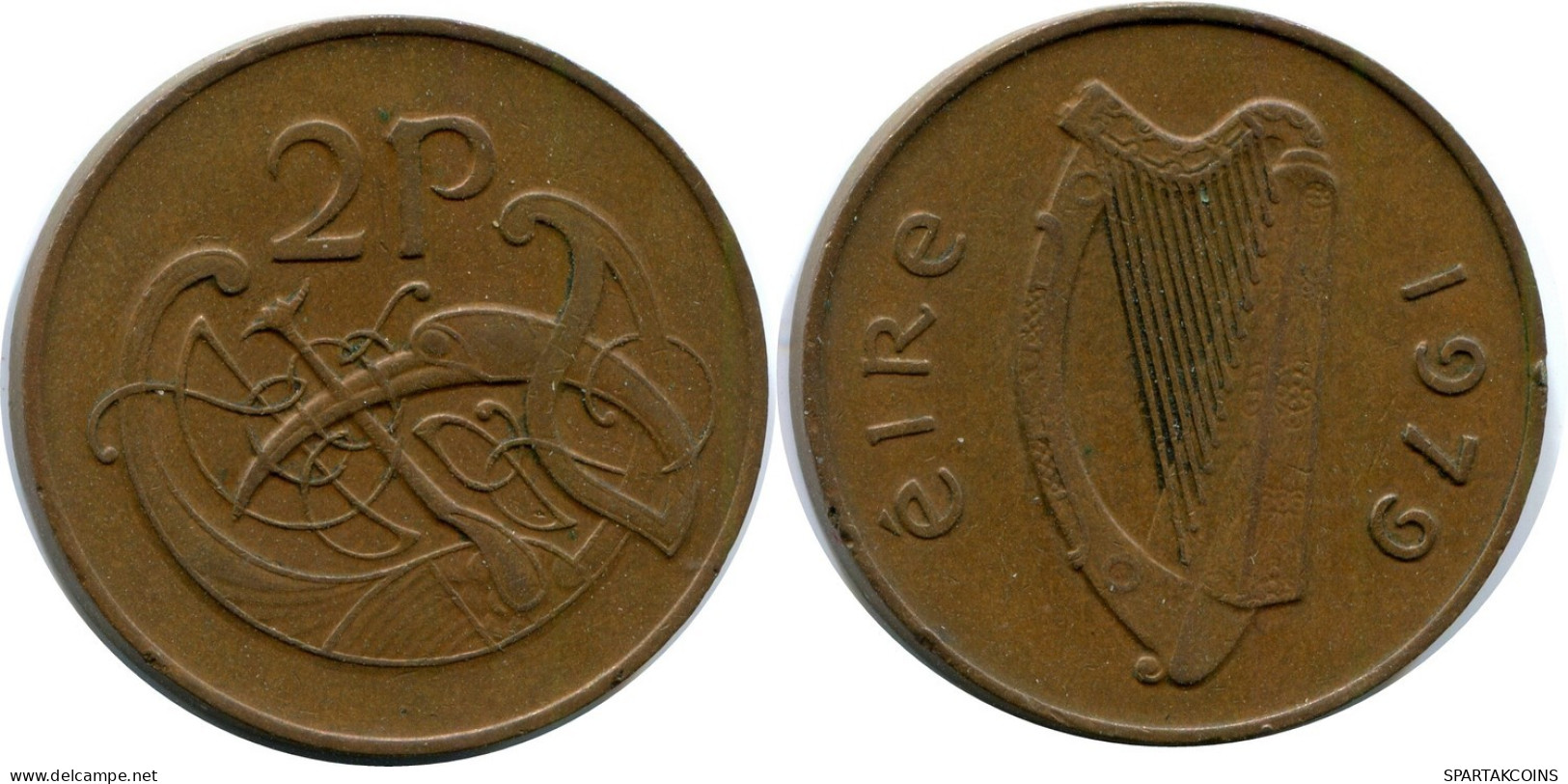 2 PENCE 1979 IRELAND Coin #AY674.U.A - Ireland