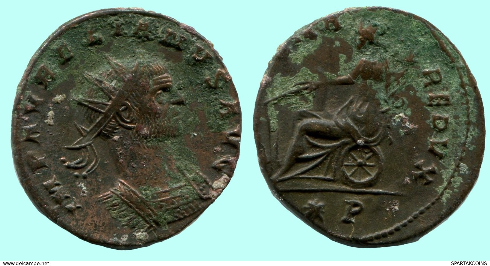 AURELIAN ANTONINIANUS 270-275 AD ROMAIN ANTIQUE EMPIRE Pièce #ANC12296.33.F.A - The Military Crisis (235 AD To 284 AD)
