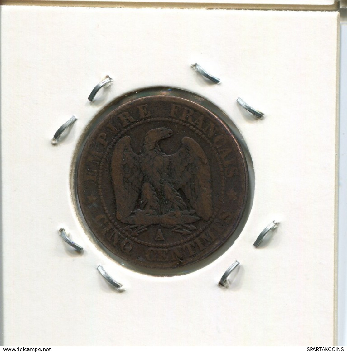 2 CENTIMES 1856 A FRANCIA FRANCE Moneda Napoleon III Imperator #AK994.E.A - 2 Centimes