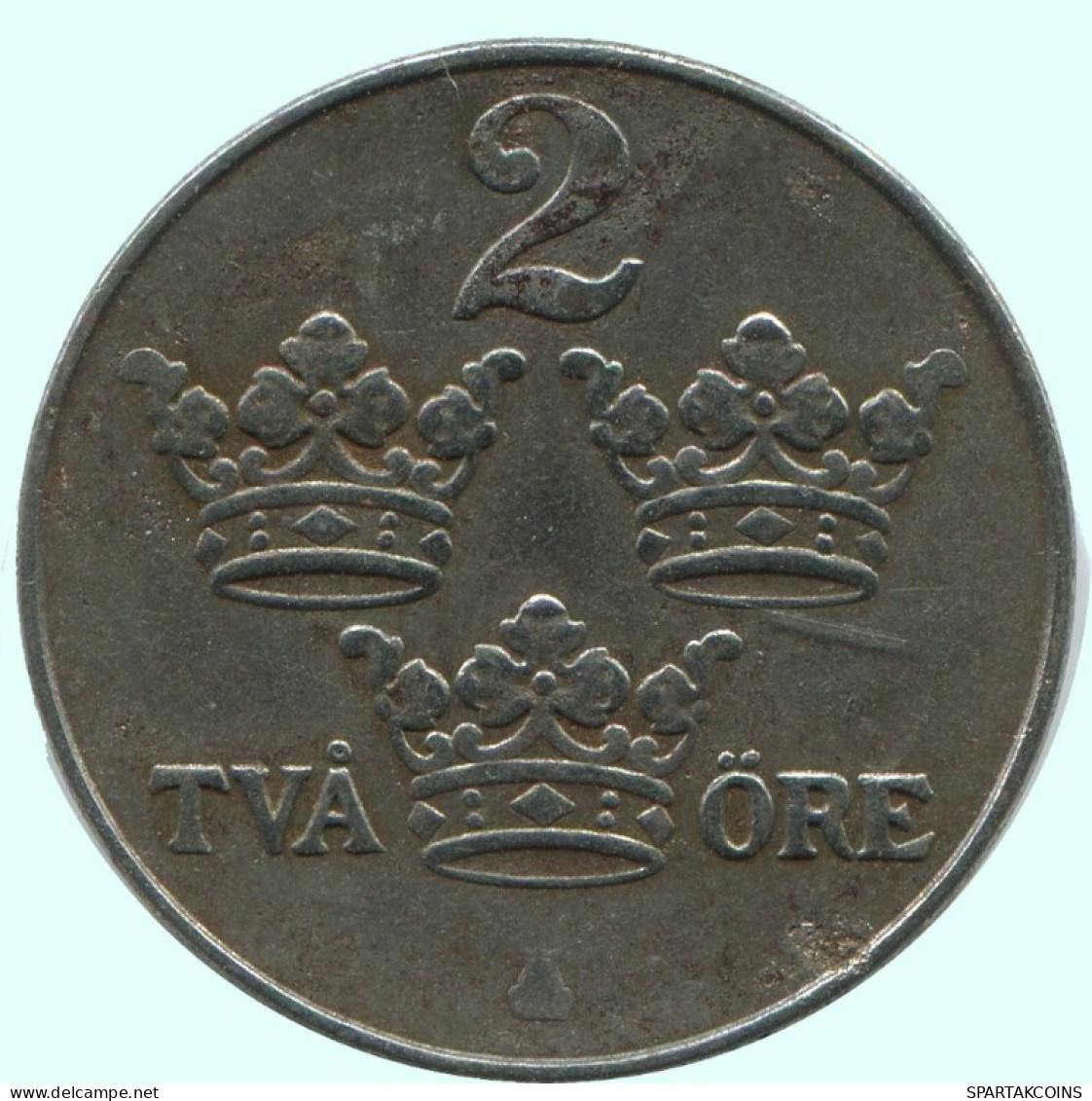 2 ORE 1917 SCHWEDEN SWEDEN Münze #AC759.2.D.A - Sweden