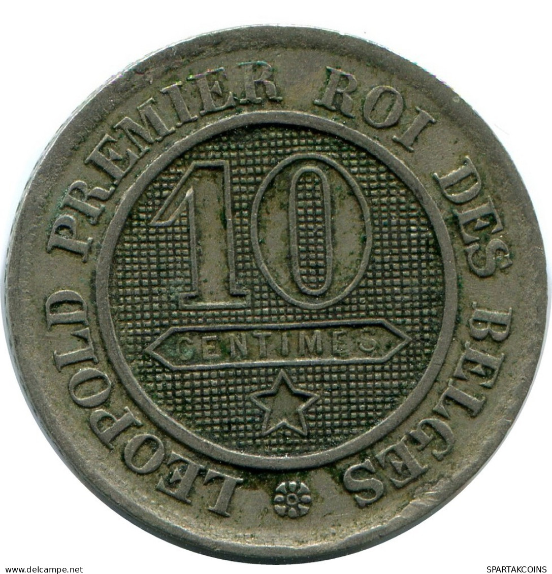 10 CENTIMES 1862 BÉLGICA BELGIUM Moneda #AZ133.1.E.A - 10 Cent