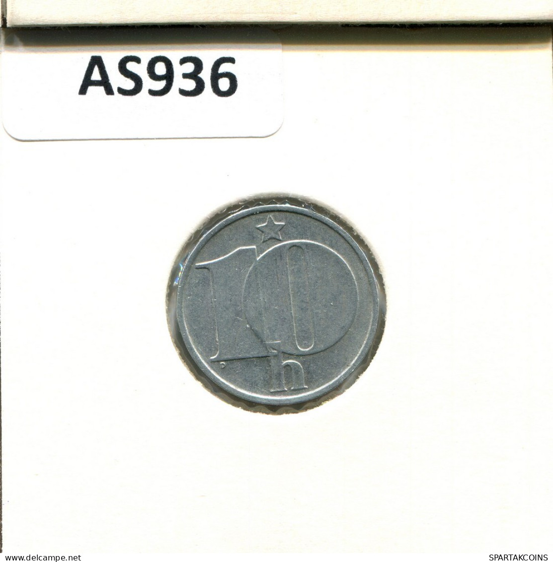 10 HALERU 1975 CZECHOSLOVAKIA Coin #AS936.U.A - Tsjechoslowakije