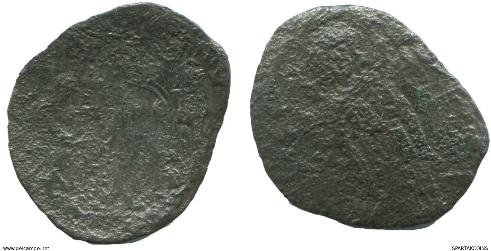 TRACHY BYZANTINISCHE Münze  EMPIRE Antike Authentisch Münze 1.2g/20mm #AG702.4.D.A - Bizantinas