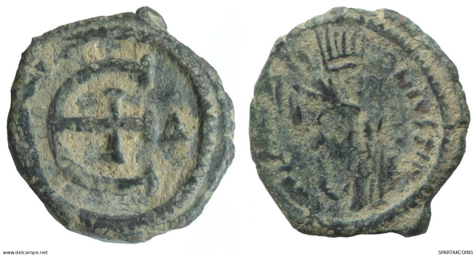 FLAVIUS PETRUS SABBATIUS PENTANUMMIUS BYZANTINE Coin 2.2g/18mm #AA546.19.U.A - Byzantinische Münzen