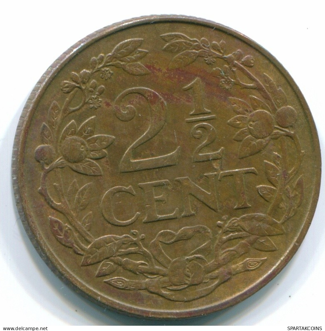 2 1/2 CENT 1965 CURACAO NIEDERLANDE NETHERLANDS Koloniale Münze #S10201.D.A - Curacao