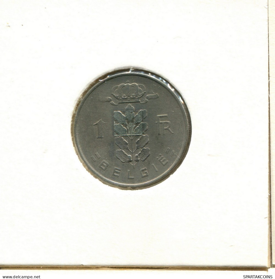 1 FRANC 1953 DUTCH Text BELGIEN BELGIUM Münze #BB171.D.A - 1 Franc