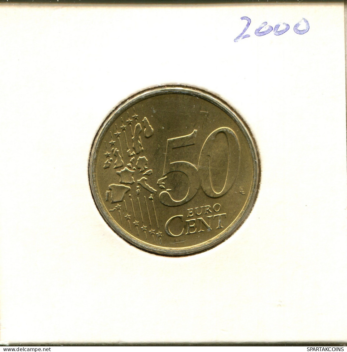 50 EURO CENTS 2000 NÉERLANDAIS NETHERLANDS Pièce #EU278.F.A - Nederland