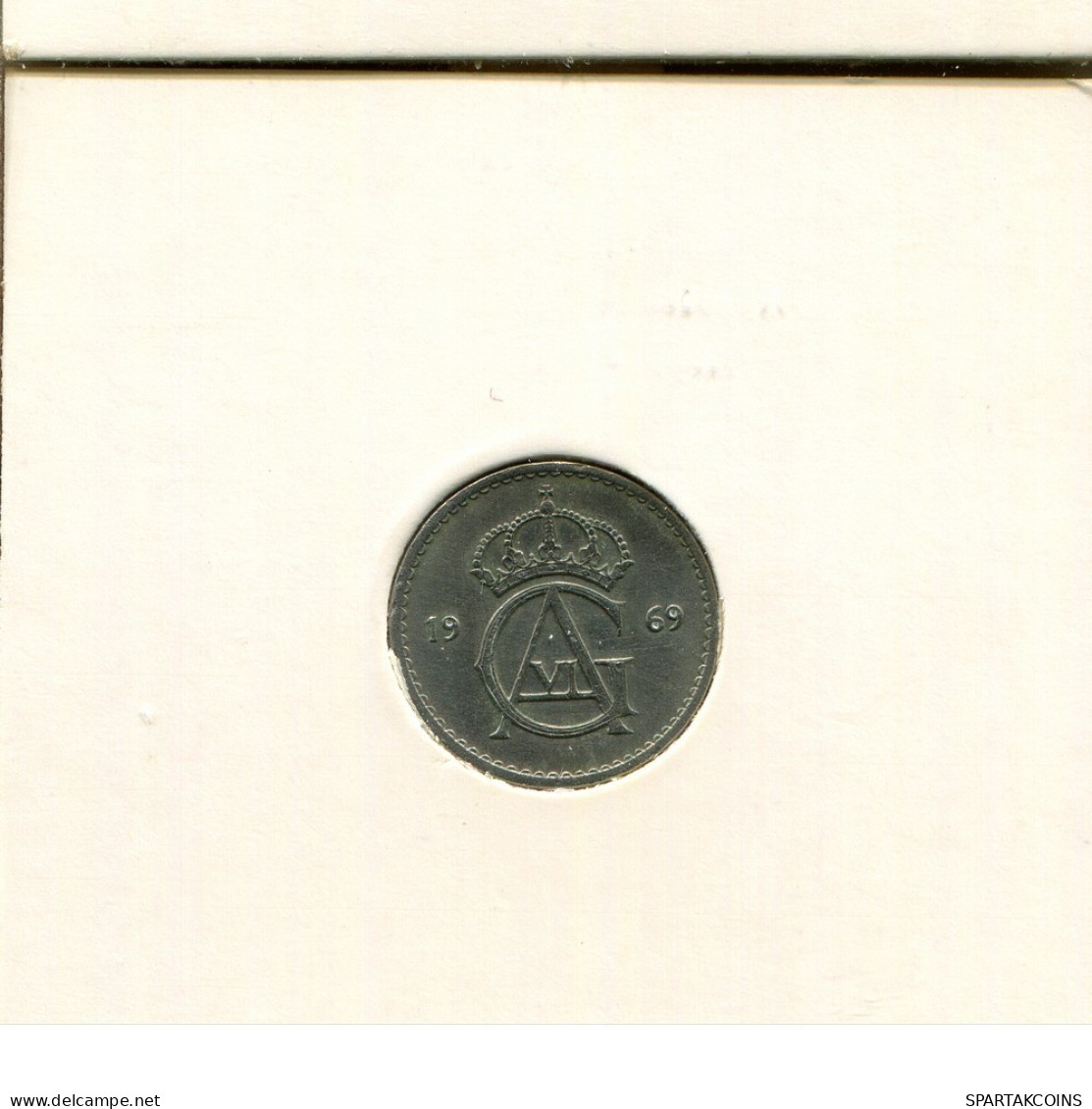 10 ORE 1969 SWEDEN Coin #AR509.U.A - Suède