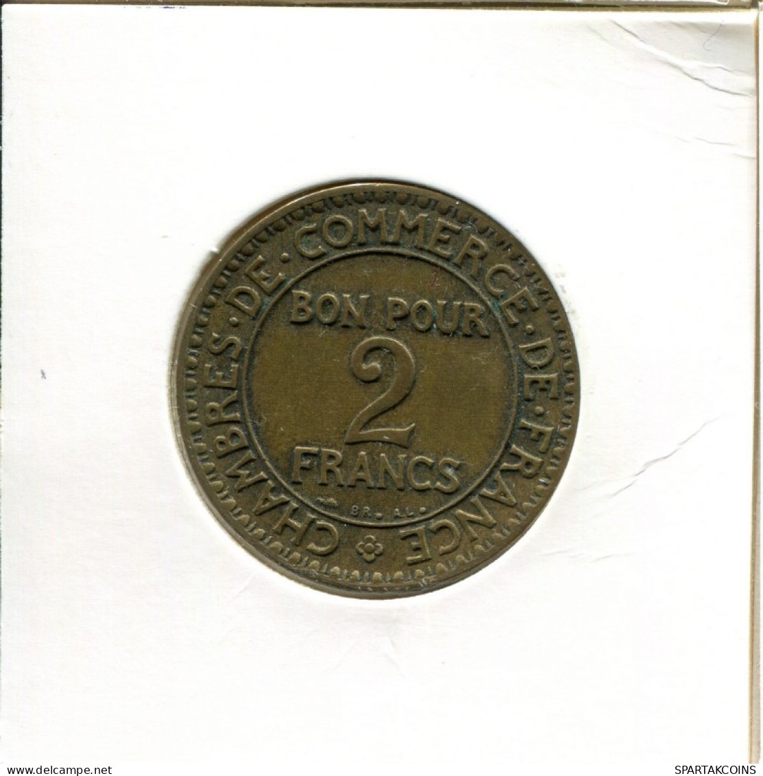 2 FRANCS 1923 FRANKREICH FRANCE Französisch Münze #AK679.D.A - 2 Francs