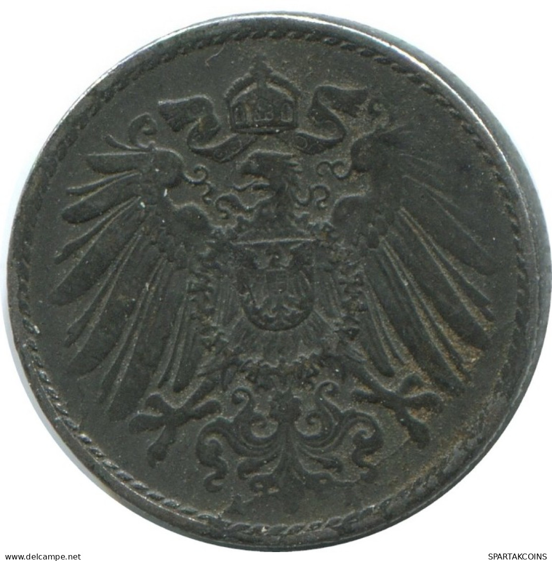 5 PFENNIG 1919 A ALEMANIA Moneda GERMANY #AD542.9.E.A - 5 Renten- & 5 Reichspfennig