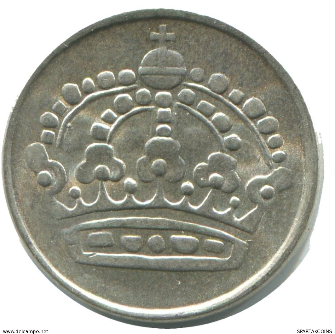 25 ORE 1957 SWEDEN SILVER Coin #AC512.2.D.A - Suède