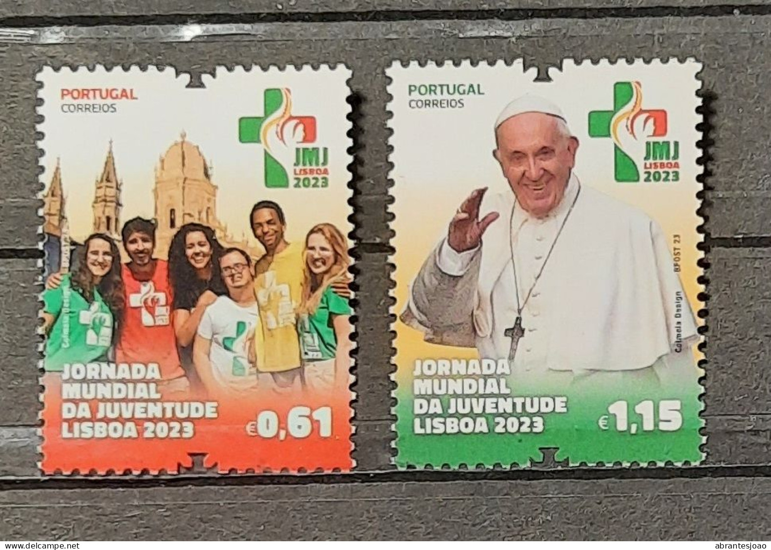 2023 - Portugal - MNH - Youth World Journey In Lisbon - 2nd Group - 2 Stamps - Ongebruikt