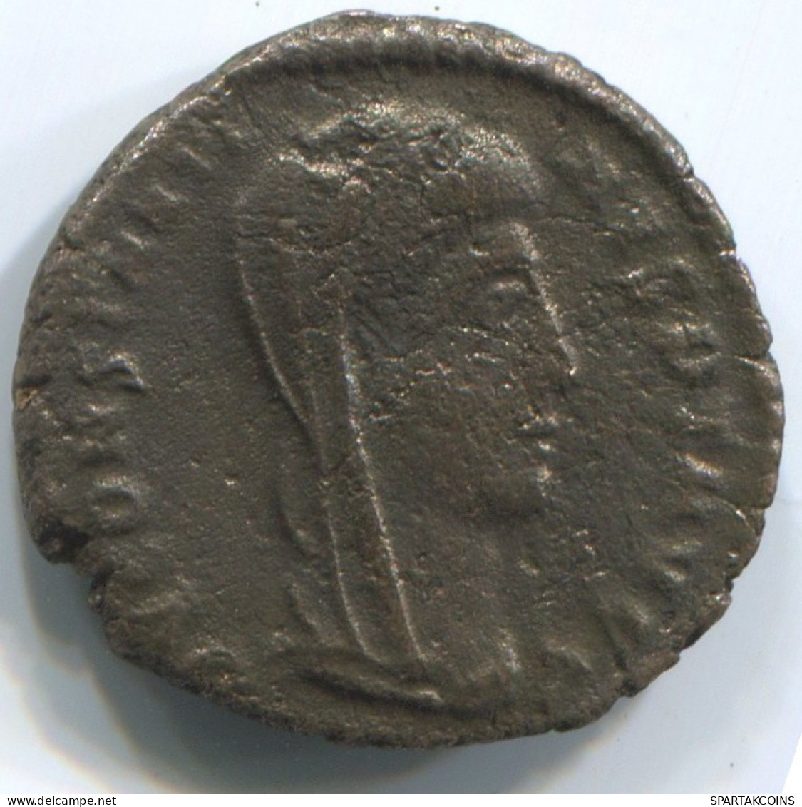 Authentische Antike Spätrömische Münze RÖMISCHE Münze 1.6g/15mm #ANT2314.14.D.A - La Fin De L'Empire (363-476)
