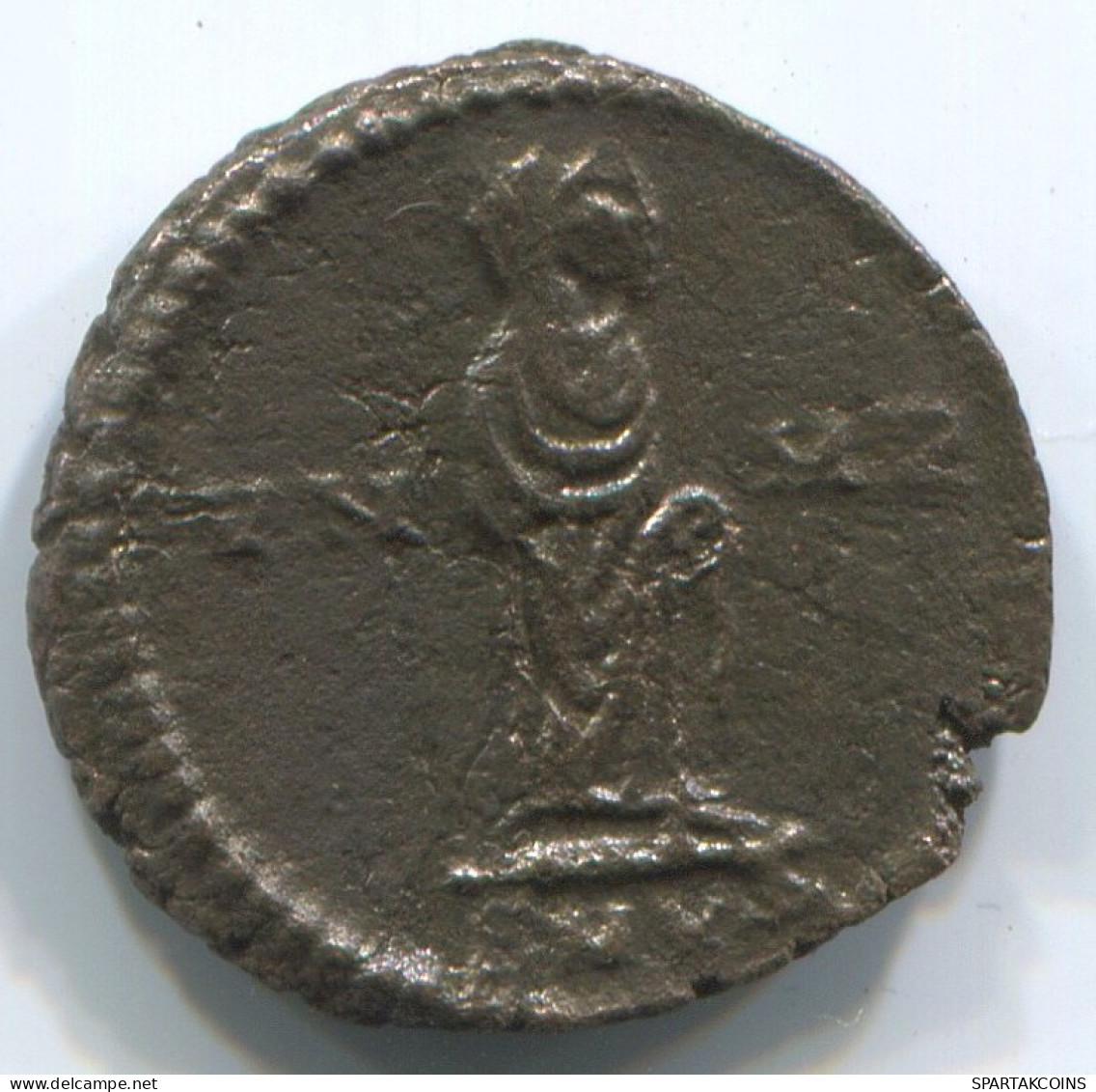 Authentische Antike Spätrömische Münze RÖMISCHE Münze 1.6g/15mm #ANT2314.14.D.A - La Fin De L'Empire (363-476)