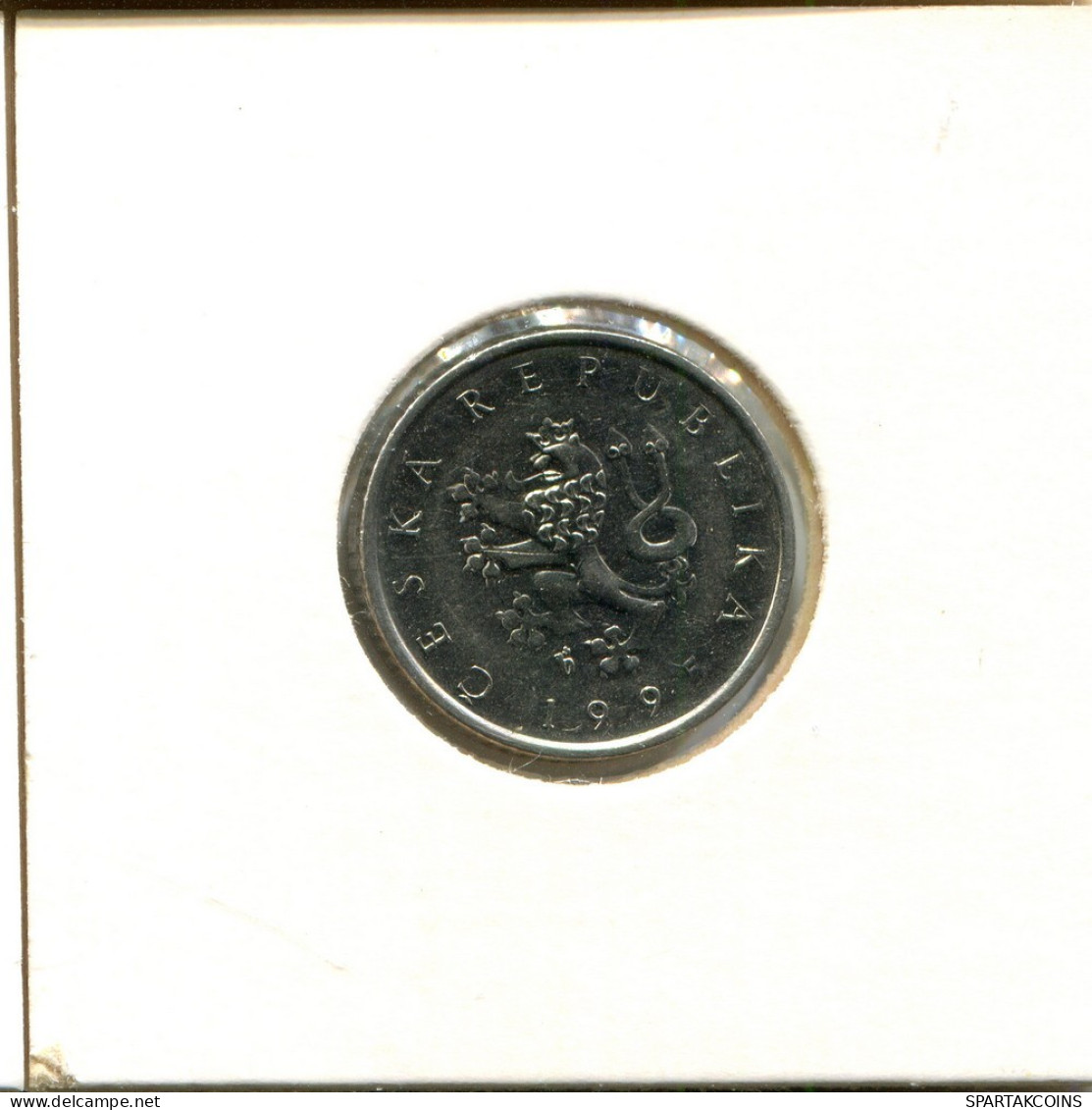 1 KORUNA 1995 CZECH REPUBLIC Coin #AT013.U.A - República Checa