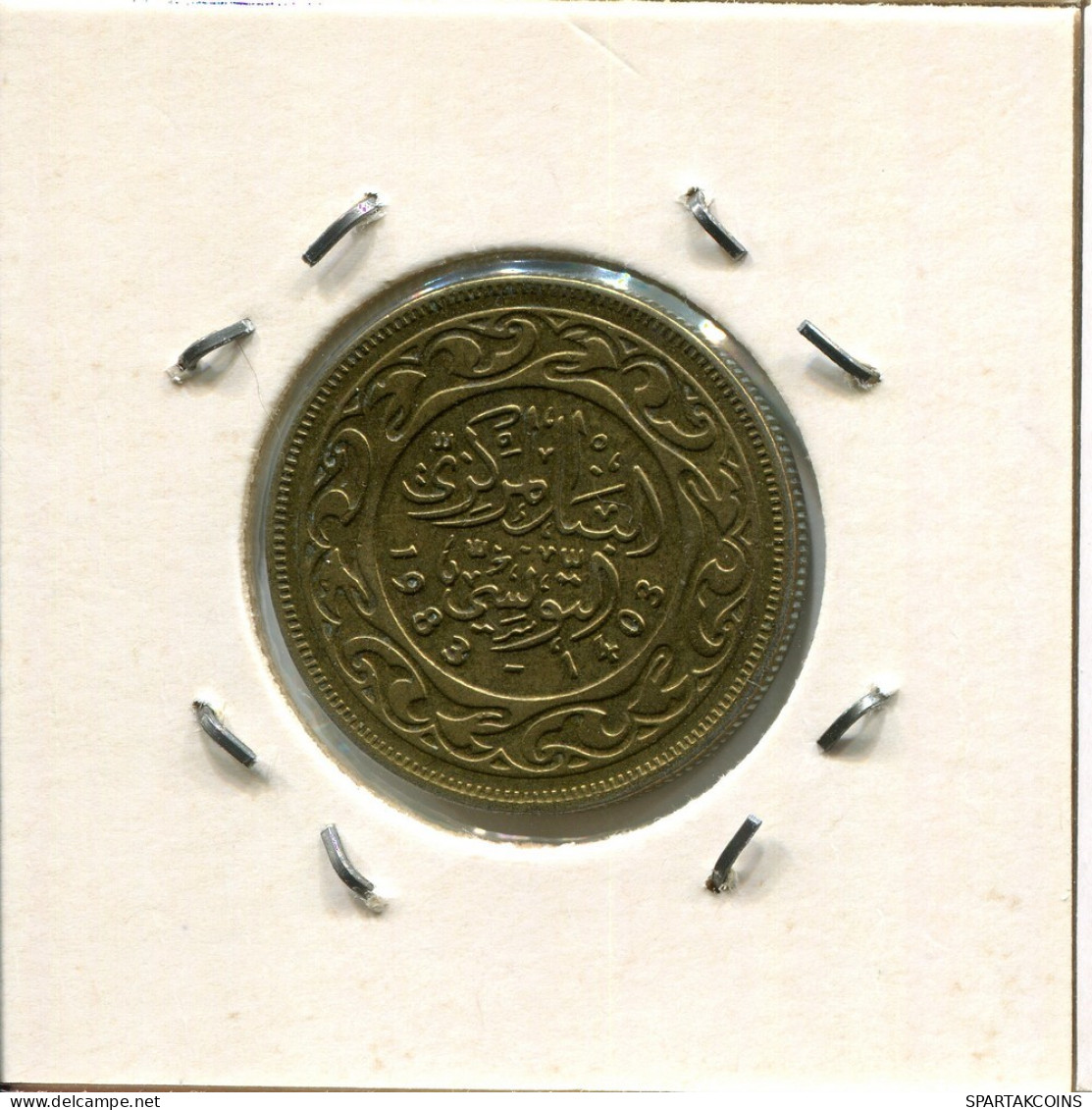 50 MILLIMES 1983 TÚNEZ TUNISIA Moneda #AP826.2.E.A - Túnez