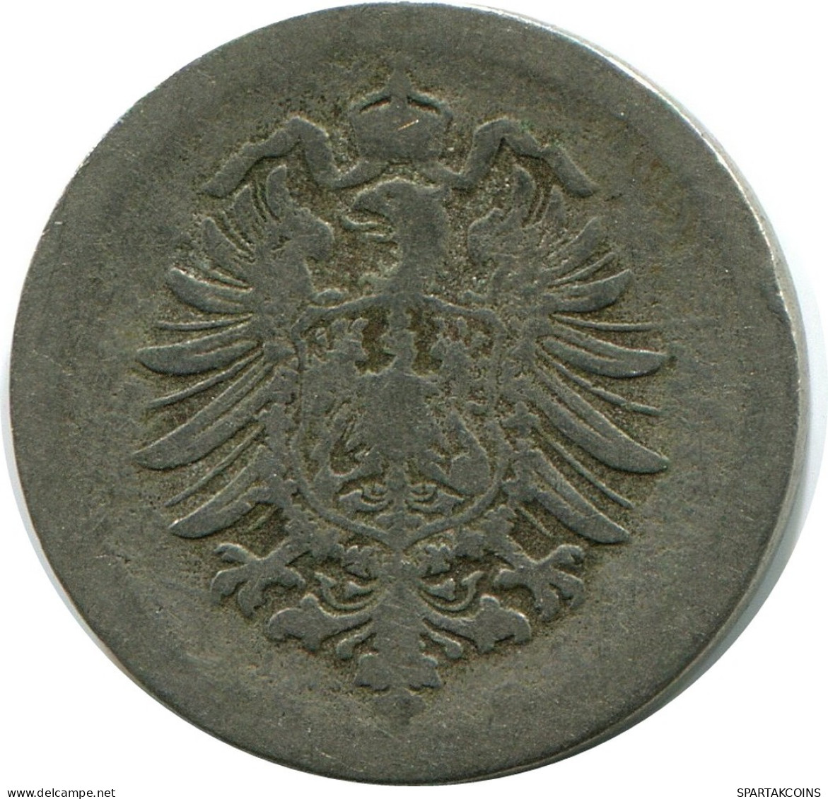 5 PFENNIG 1875 A DEUTSCHLAND Münze GERMANY #DB137.D.A - 5 Pfennig