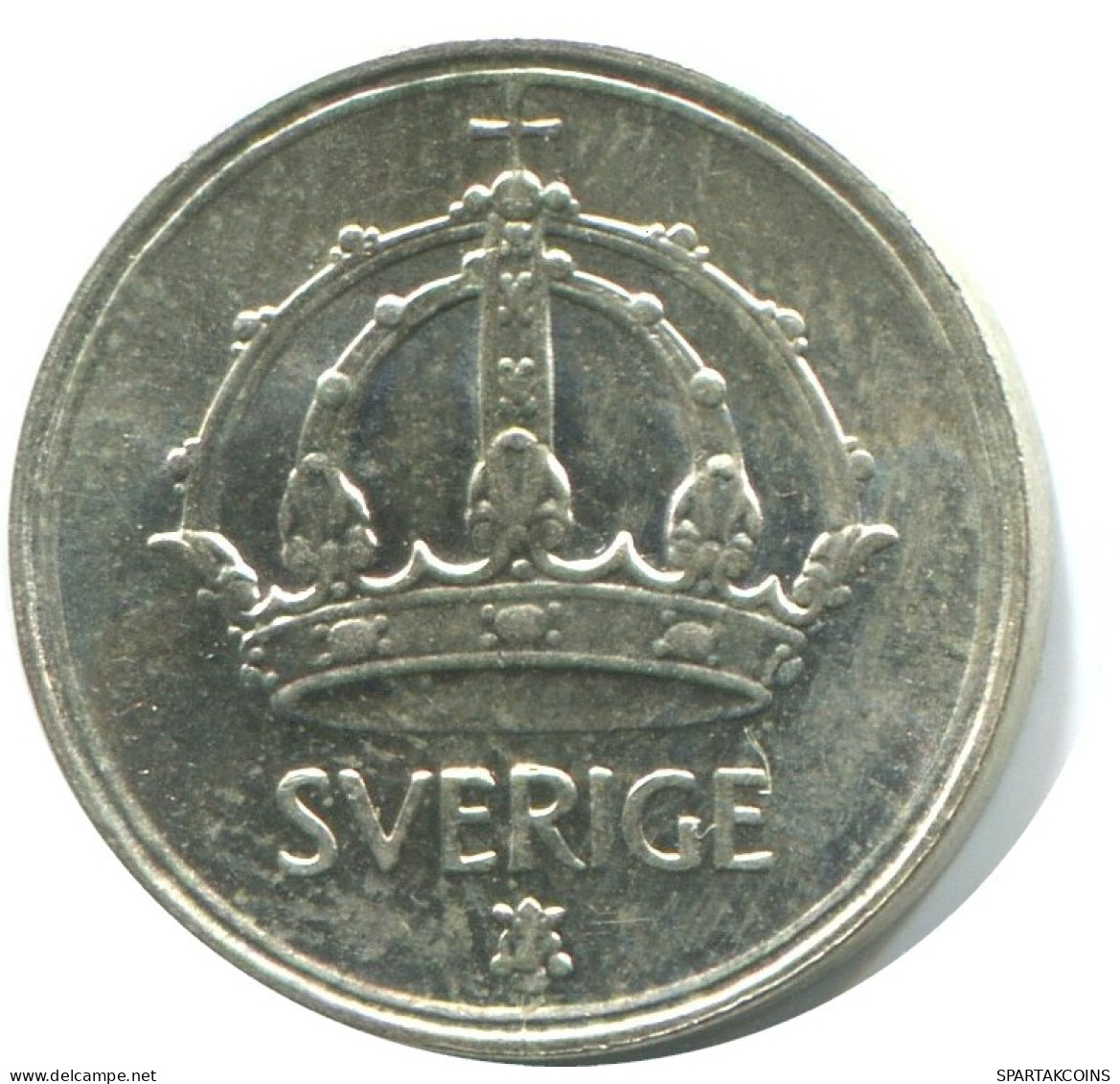 10 ORE 1949 SUÈDE SWEDEN ARGENT Pièce #AD037.2.F.A - Sweden