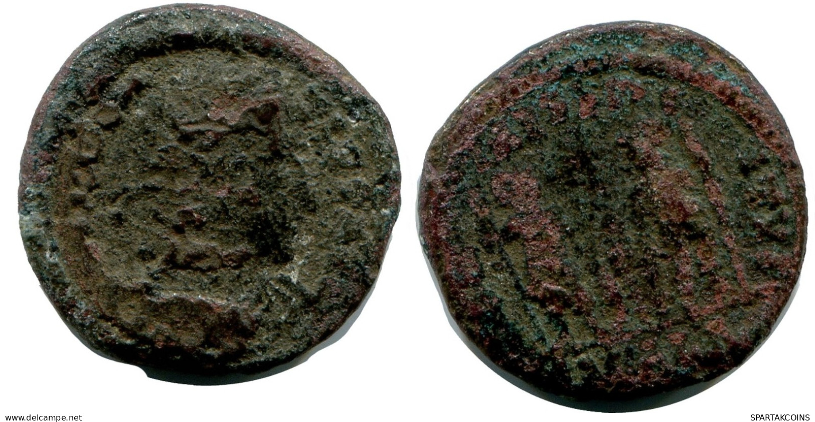 ROMAN Pièce MINTED IN ALEKSANDRIA FROM THE ROYAL ONTARIO MUSEUM #ANC10184.14.F.A - L'Empire Chrétien (307 à 363)