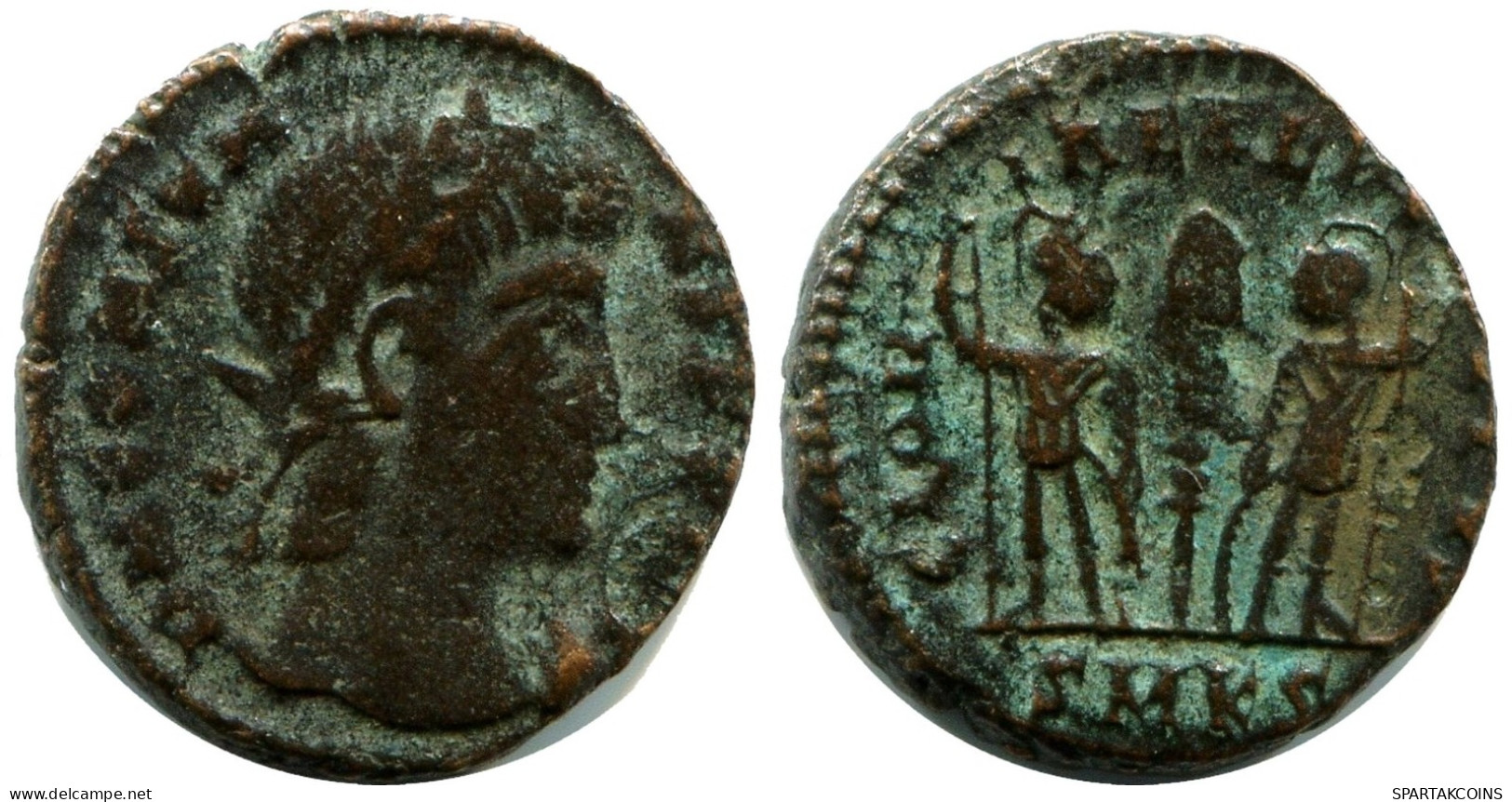 CONSTANS MINTED IN CYZICUS FROM THE ROYAL ONTARIO MUSEUM #ANC11692.14.U.A - The Christian Empire (307 AD To 363 AD)