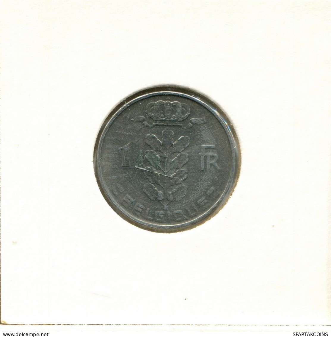 1 FRANC 1967 FRENCH Text BELGIUM Coin #BB304.U.A - 1 Franc