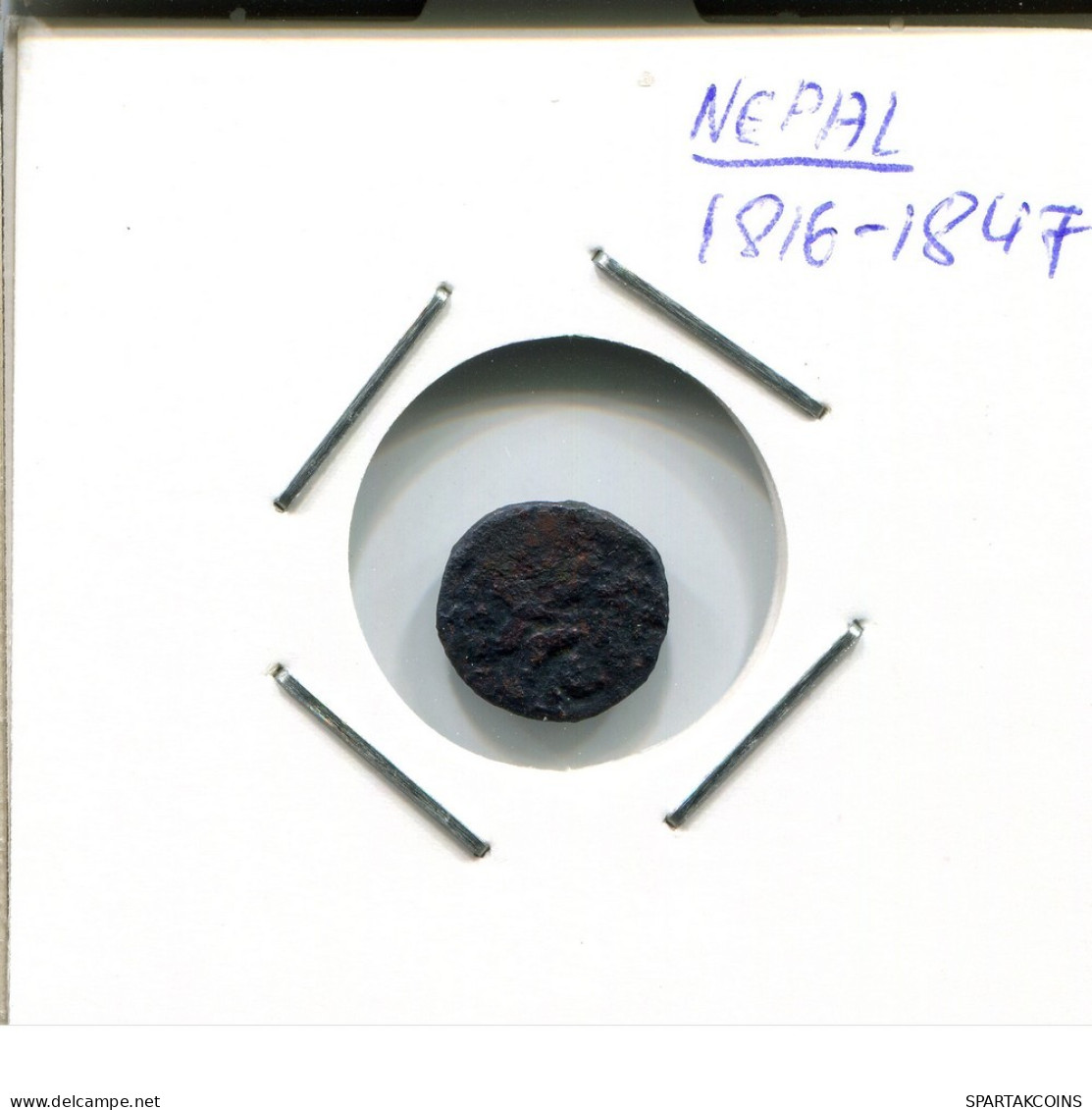 1 PAISA 1816-1847 NEPAL Pièce #AR735.F.A - Nepal