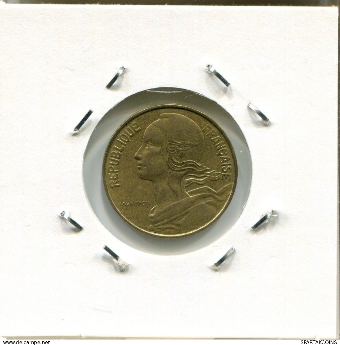 10 CENTIMES 1980 FRANCIA FRANCE Moneda #AM134.E.A - 10 Centimes