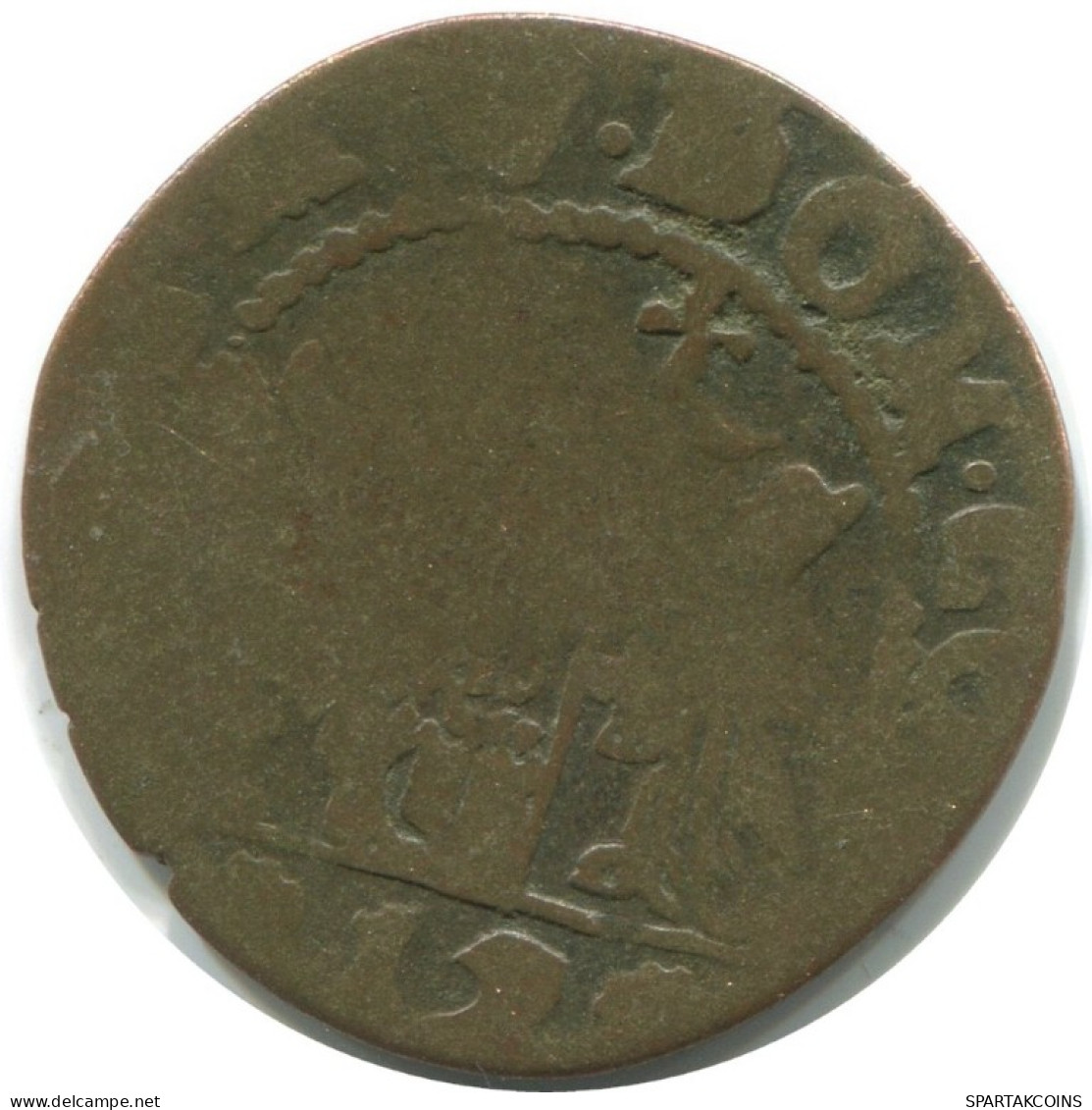 Authentic Original MEDIEVAL EUROPEAN Coin 1.7g/20mm #AC043.8.E.A - Autres – Europe